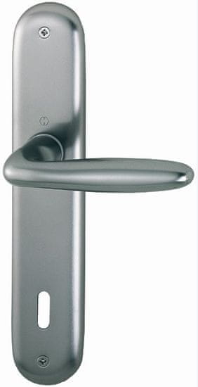 Hoppe aluminijasta kljuka za notranja vrata Verona F9 za sobni ključ