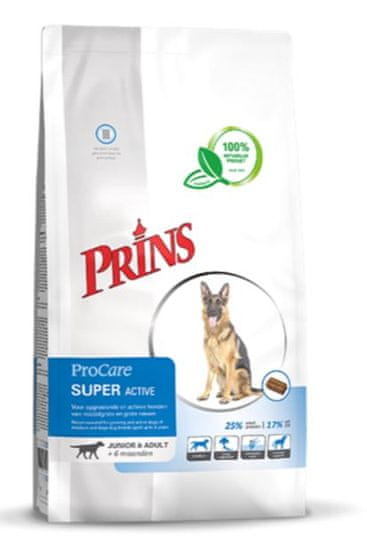 Prins hrana za pse ProCare Super Active, 20 kg