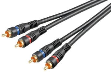 Goobay audio kabel 2x RCA, 5m