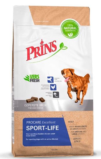 Prins hrana za pse ProCare Sport-Life Excellent, 3 kg