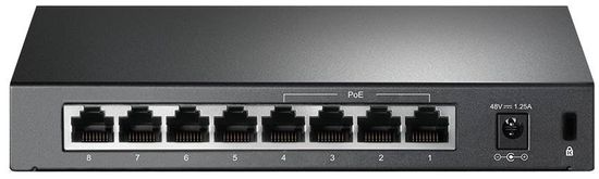 TP-Link stikalo TL-SF1008P, 8 vrat, 4x PoE