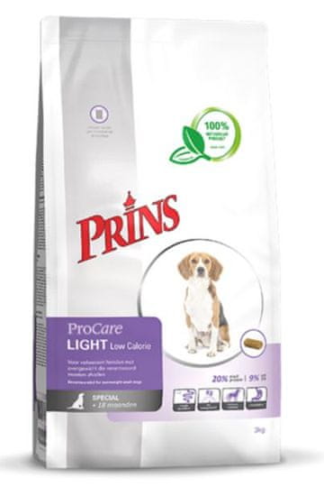 Prins hrana za pse ProCare Light Low Calorie, 7,5 kg