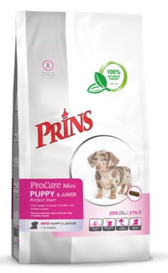 Prins hrana za pasje mladiče ProCare Mini Puppy&Junior Perfect Start, 3 kg