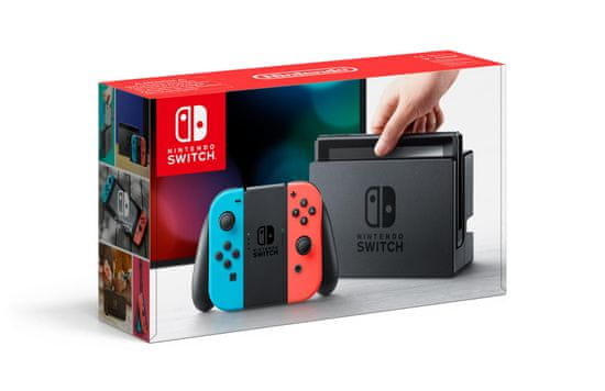 Nintendo igralna konzola Switch, rdeče/modra