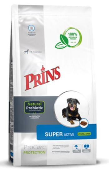 Prins hrana za pse ProCare Protection Super Active, 15 kg