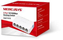 Mercusys MS105, 10/100 Mb/s, 5-port mrežno stikalo