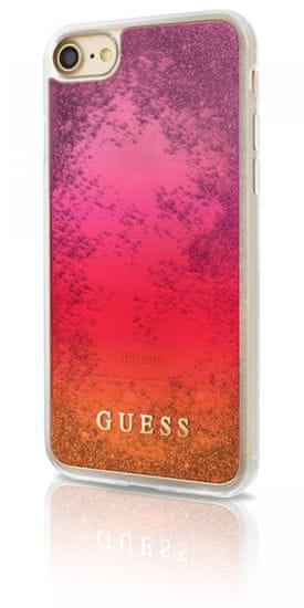 Guess ovitek Hard Glitter za iPhone 7, roza