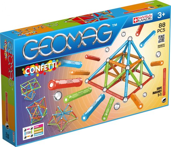 Geomag igra Confetti 88, komplet