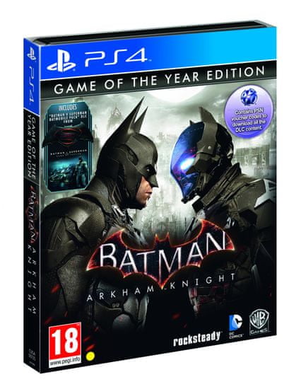 Warner Bros igra Batman Arkham Knight GOTY Steelbook (PS4)