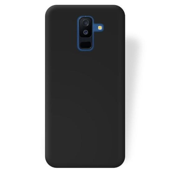 Silikonski ovitek za Samsung Galaxy J6 2018, črn