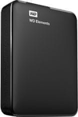 Western Digital zunanji trdi disk Elements Portable 4 TB 2,5, USB 3.0