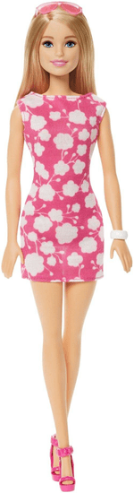 Mattel Barbie punčka v roza obleki