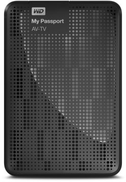 Western Digital My Passport AV-TV - 1TB (WDBHDK0010BBK-EESN)
