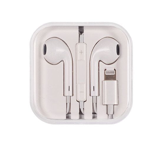Slušalke za iPhone 7, iPhone 8 ali iPhone X, bele - Odprta embalaža