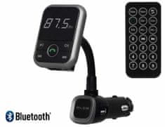Blow FM oddajnik 74-142, 3v1, Bluetooth + polnilec + prostoročno telefoniranje, črn