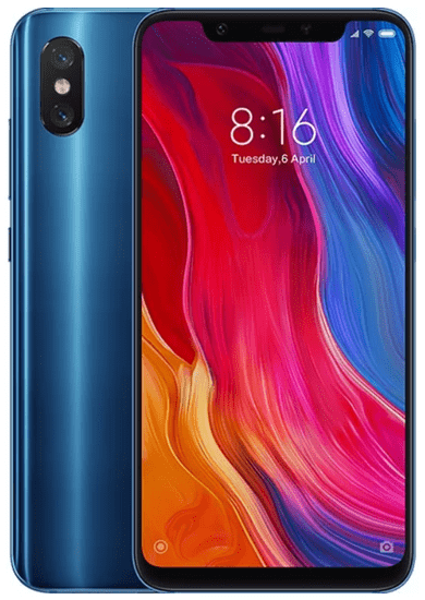 Xiaomi GSM telefon Xiaomi MI 8, 6GB/64GB, moder