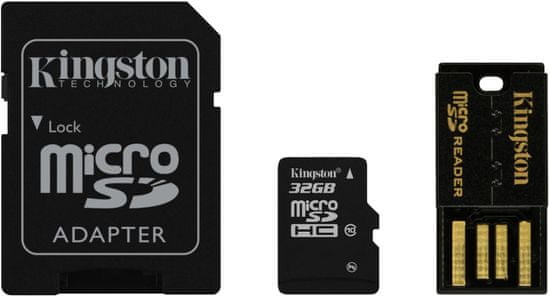 Kingston microSDHC 32GB (class 10) + adapter