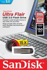 USB ključek Ultra Flair 3.0, 256 GB