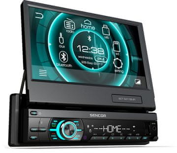 SENCOR SCT 9411BMR avtoradio, Bluetooth, LCD