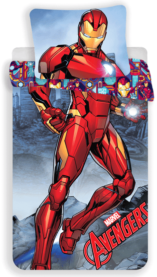Jerry Fabrics posteljnina Iron Man