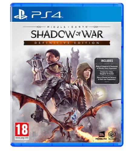 Warner Bros igra Shadow Of War: Definitive Edition (PS4)