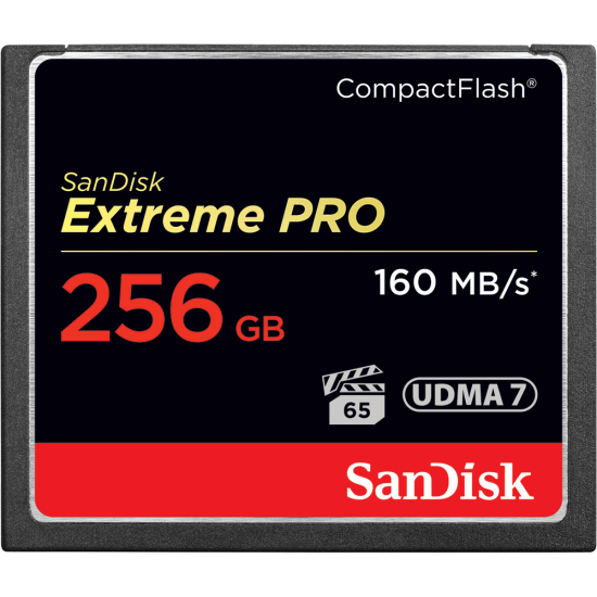 SanDisk pomnilniška kartica Extreme PRO, 256 GB, VPG-65 (SDCFXPS-256G-X46)