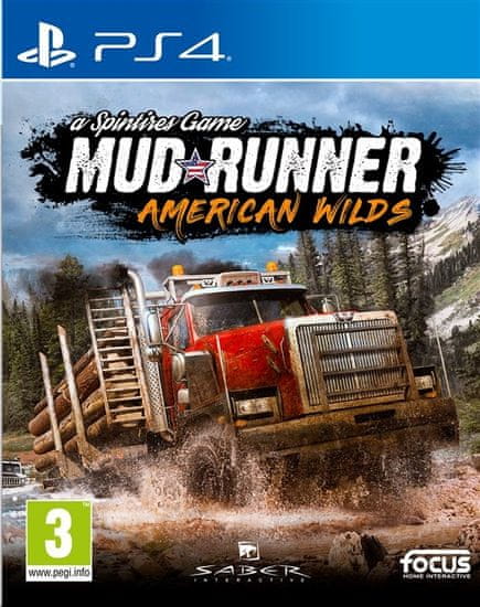 Focus igra Spintires: MudRunner - American Wilds Edition (PS4)