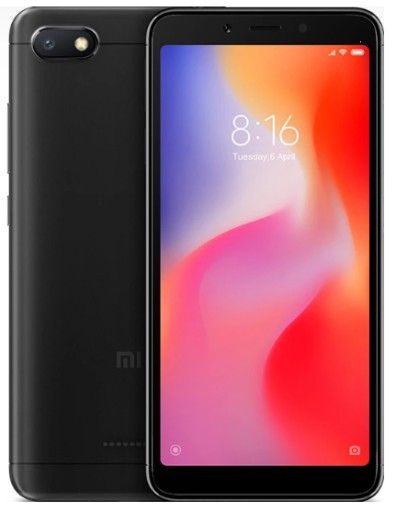 Xiaomi GSM telefon Redmi 6A, 2/16GB, črn