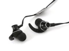 Platinet ušesne Bluetooth športne slušalke + mikrofon + microSD, črne
