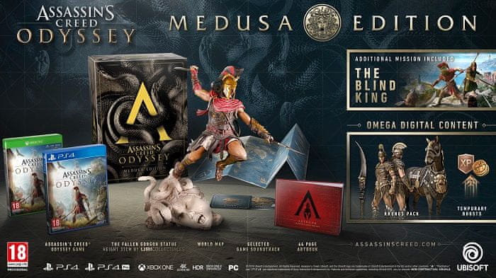 Assassin's Creed Odyssey Medusa Collectors Edition (Xbox One)