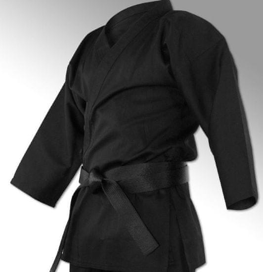 Penna kimono za karate, črn, 150 cm