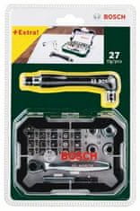 Bosch 26-delni komplet z zaponko + dvostranski izvijač (2607017393)