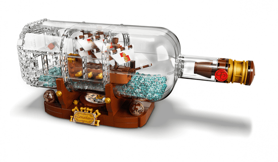 LEGO čoln v steklenici Ideas 21313