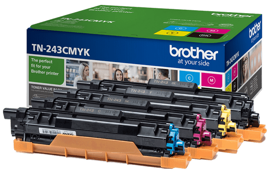 Brother TN-243CMYK toner, multipack (TN243CMYK)