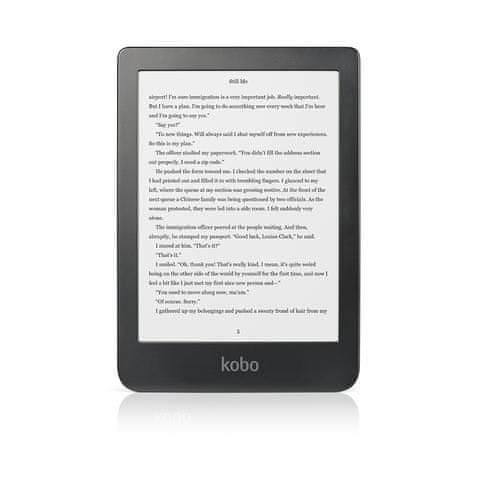 Kobo elektronski bralnik Clara HD 6'', Touch, WiFi