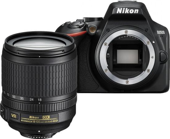 Nikon DSLR fotoaparat D3500 + 18-105VR