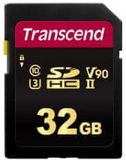 Transcend SDHC spominska kartica 700S, 32 GB, 285/180 MB/s