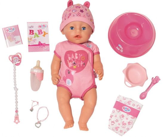 BABY born dojenček Soft Touch - deklica