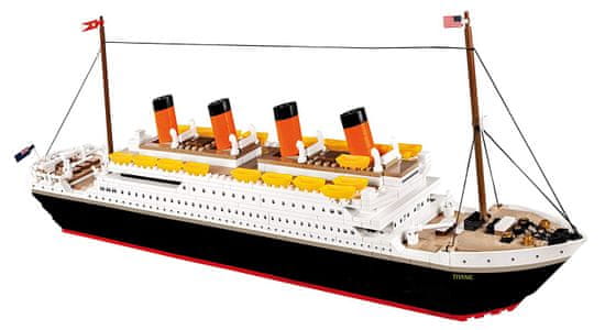 Cobi Ladja Titanik R.M.S. kocke za sestavljanje, 600 kosov - Odprta embalaža