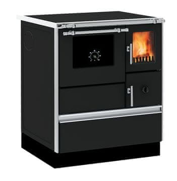 Alfa Plam štedilnik na drva Dominant 70 ECO*A-D*CE, za TP, antracit, levi H-B ø 120 mm, 6 kW, (5140116)