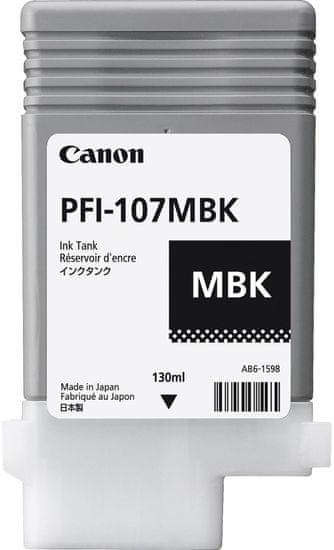 Canon kartuša PFI-107MBK, mat črna (6704B001AA)