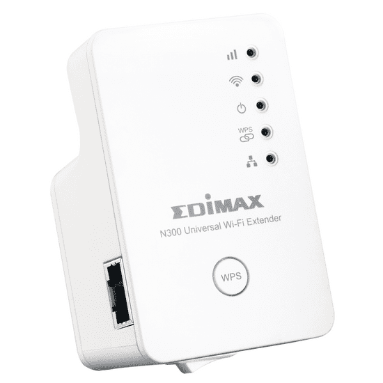 Edimax ojačevalnik WiFi signala N300 WiFi Range Extender, univerzalni