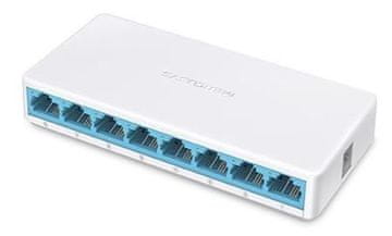 Mercusys MS108 mrežno stikalo, 10/100Mbps, 8-port