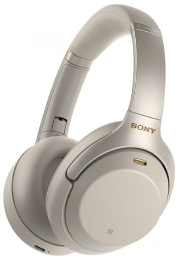 Sony brezžične WH-1000XM3N slušalke, srebrne - Odprta embalaža
