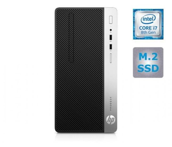 HP namizni računalnik ProDesk 400 MT i7-8700/16GB/SSD512GB/W10P (4HR56EA#BED)