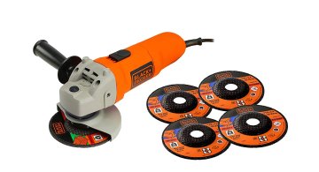 Black+Decker električni kotni brusilnik KG115A5