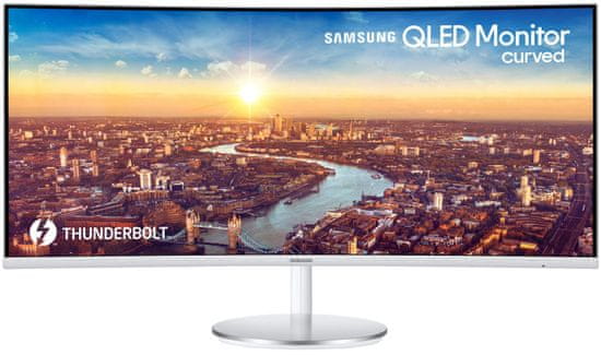 Samsung C34J791WTR monitor, 86,4 cm (34), Ultra WQHD, VA, 4 ms, 100 Hz, ukrivljen