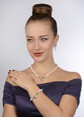 JwL Luxury Pearls Ogrlica iz pravih belih biserov JL0559