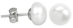 JwL Luxury Pearls Originalni dvojni uhani s pravimi belimi biseri JL0287