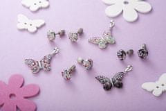 Elegantni uhani s kristali Sakura 31136.3